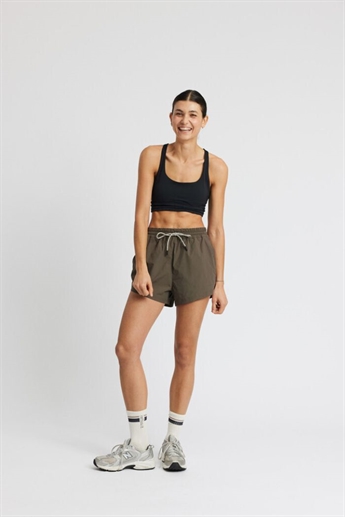 Rethinkit, Track Shorts Petra, Dark Brown